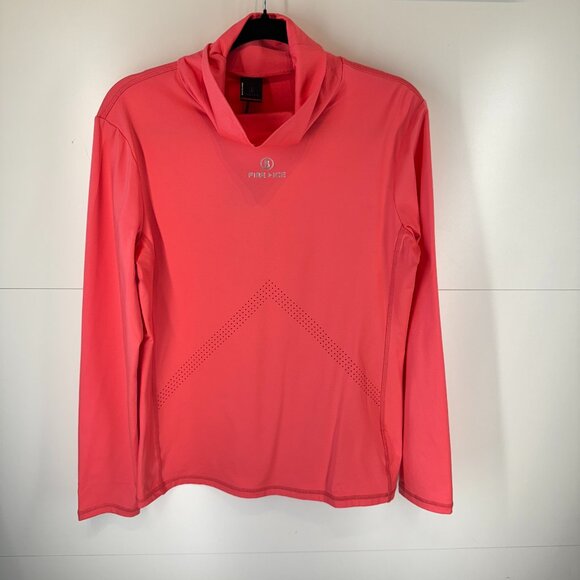 NWT Bogner Fire & Ice Regan Top in Coral Pink - Picture 2 of 10